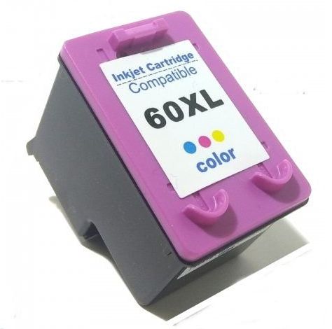 Cartucho de Tinta Compatível com HP | 60 XL | CC 644 WB | Color | 12,5ml |  - Fiel Ink Laser