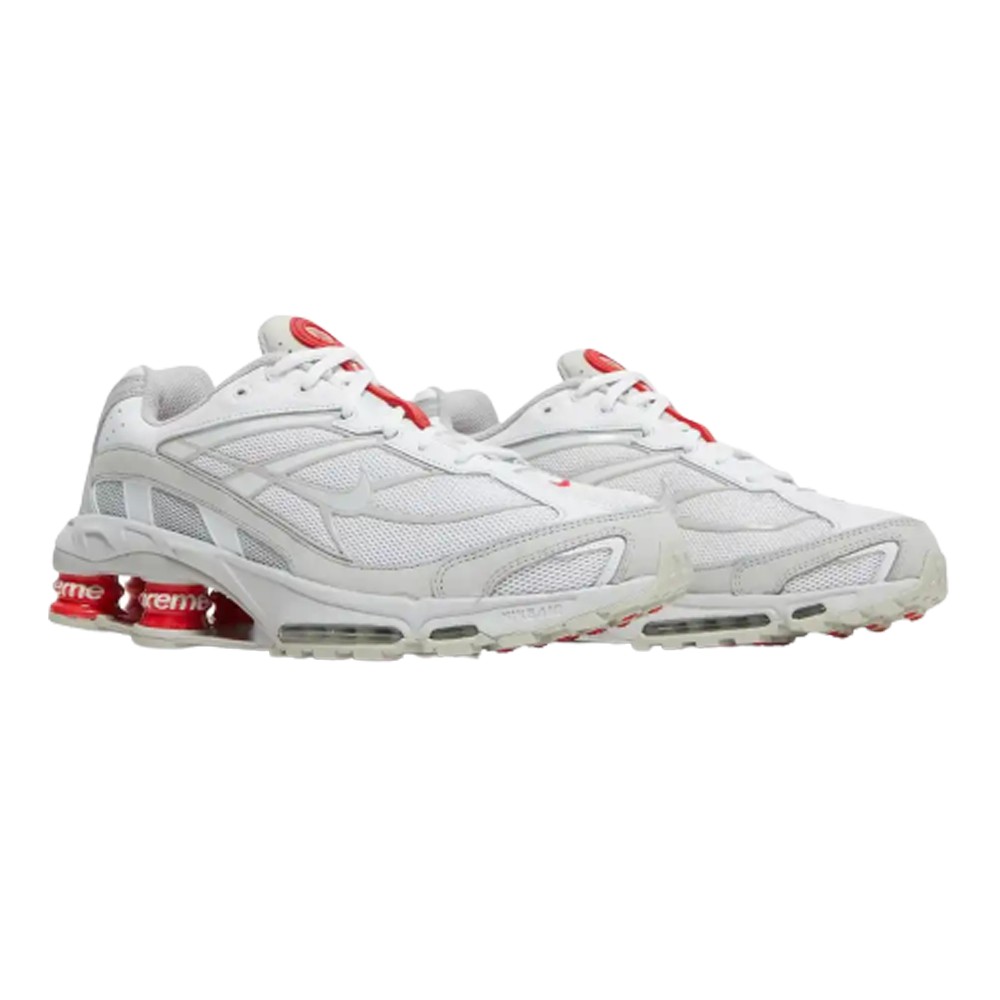 Supreme x Nike Shox Ride 2 White - Blackapparel