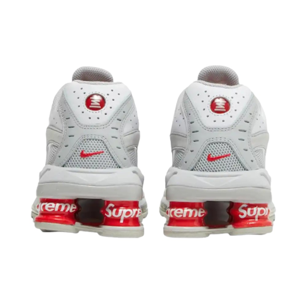 Supreme x Nike Shox Ride 2 White - Blackapparel
