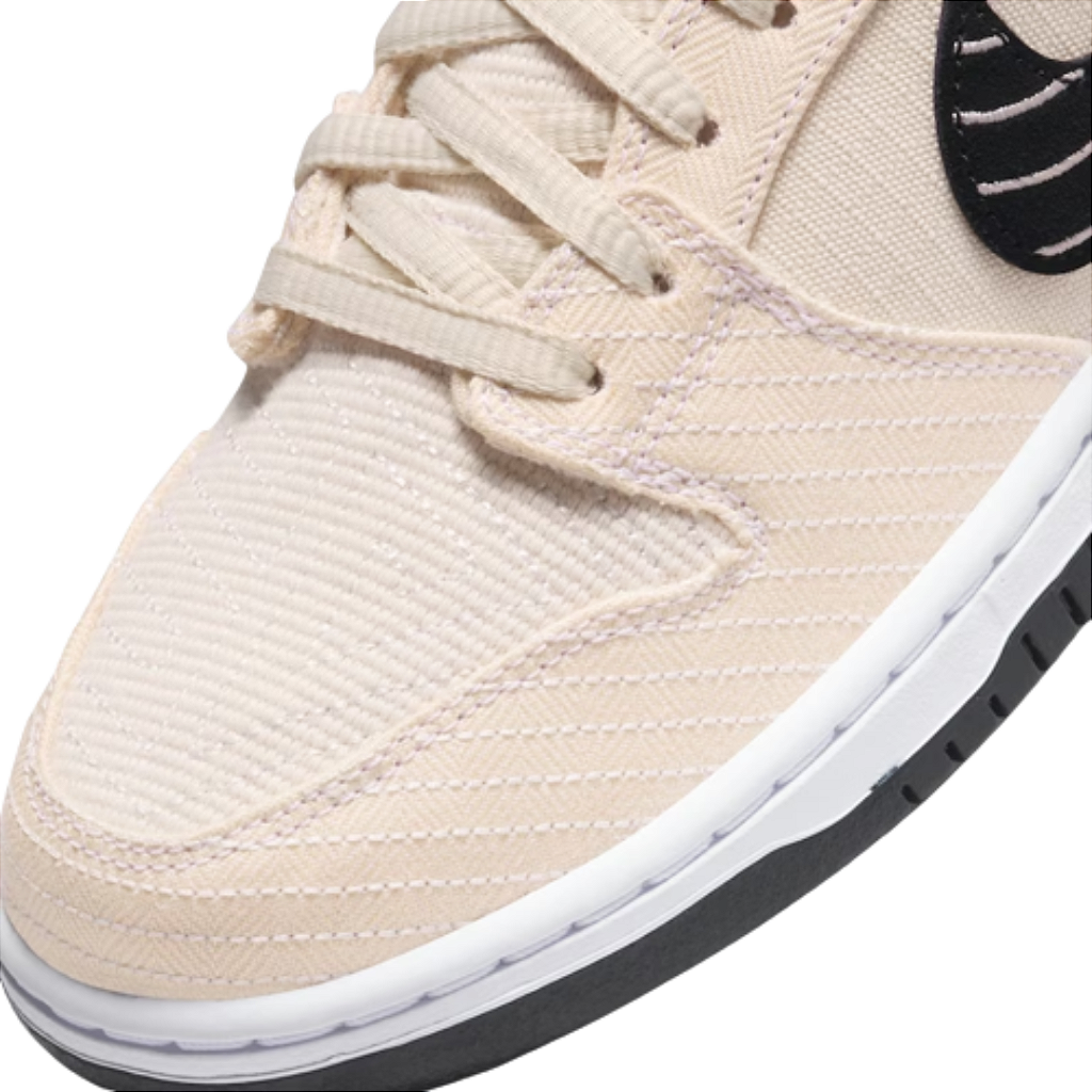 Nike SB Dunk Low x Albino & Preto Pearl White - Blackapparel