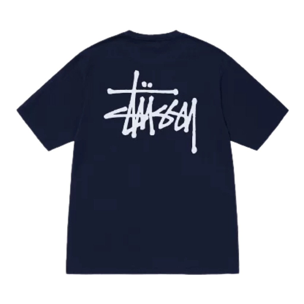 Camiseta Stussy Basic - Blackapparel