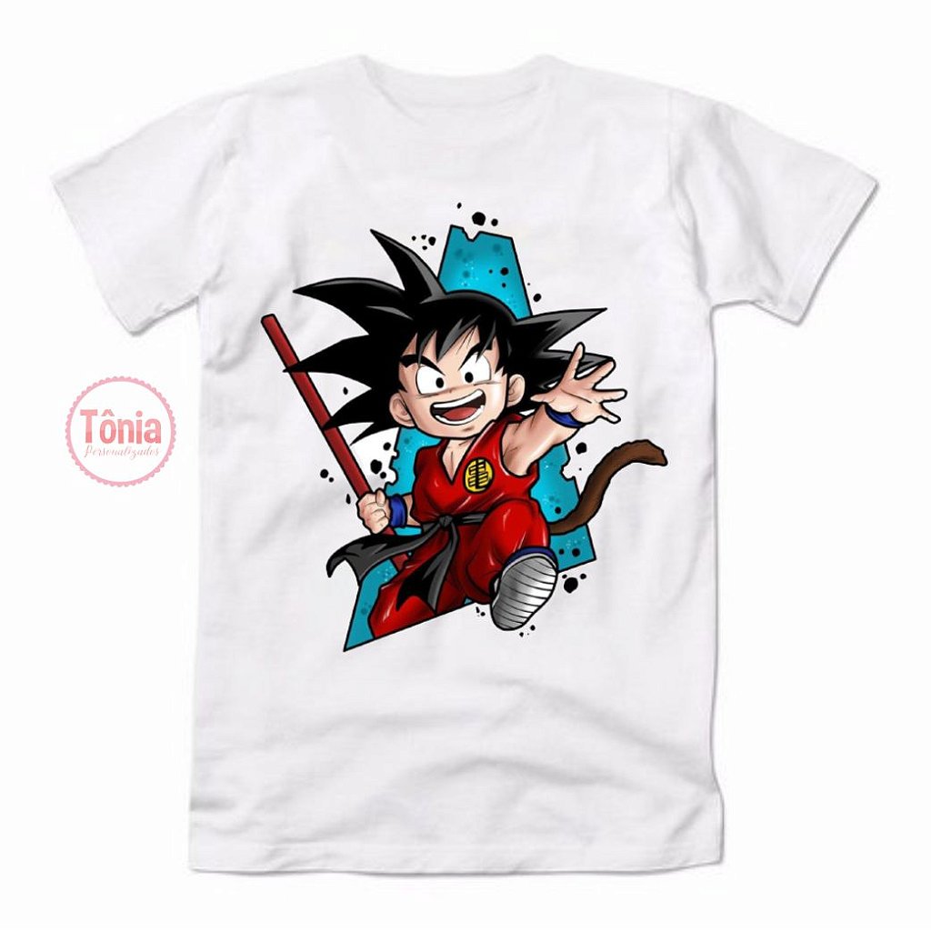 Camisa Dragon Ball - Goku Pequeno 1 | site