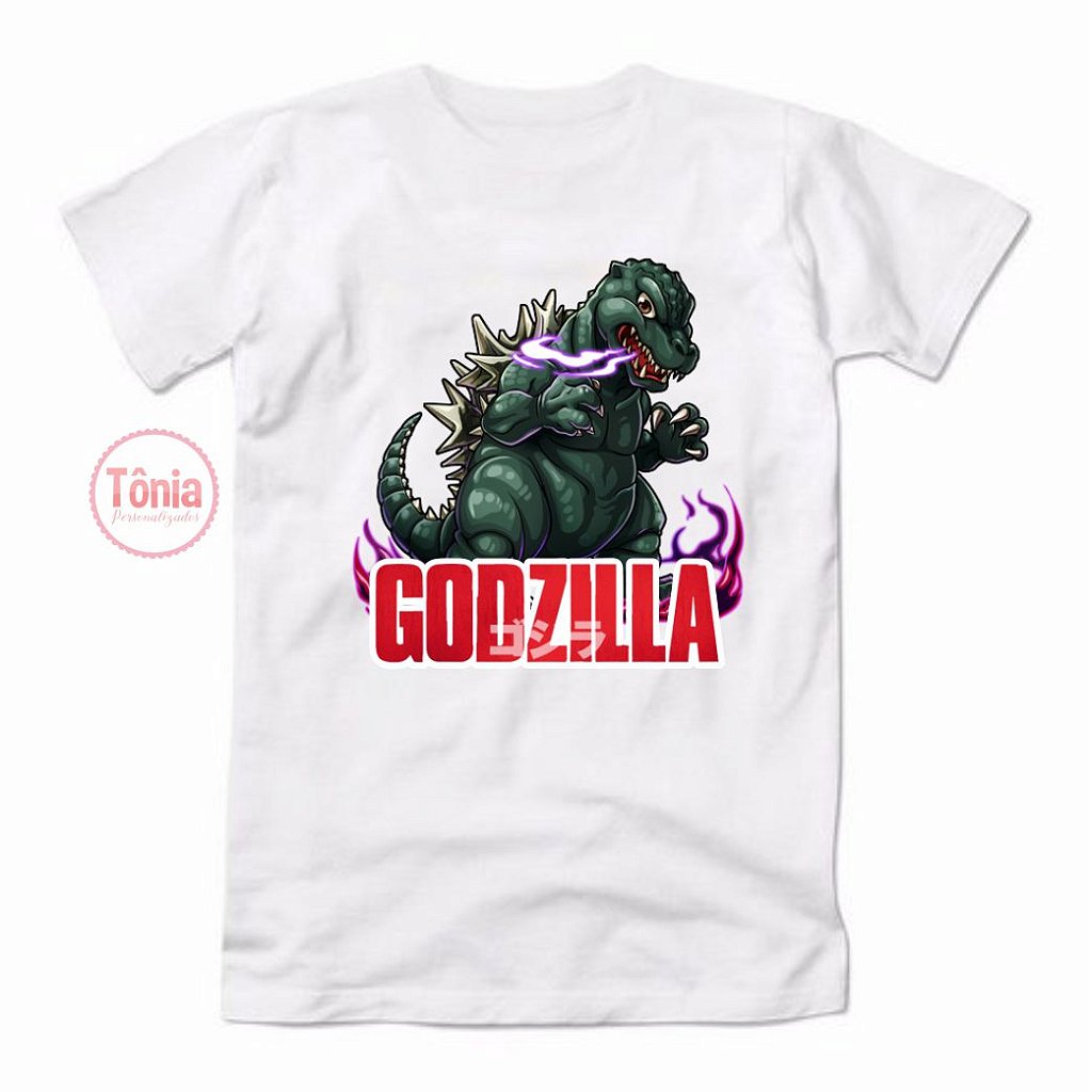 camiseta godzilla