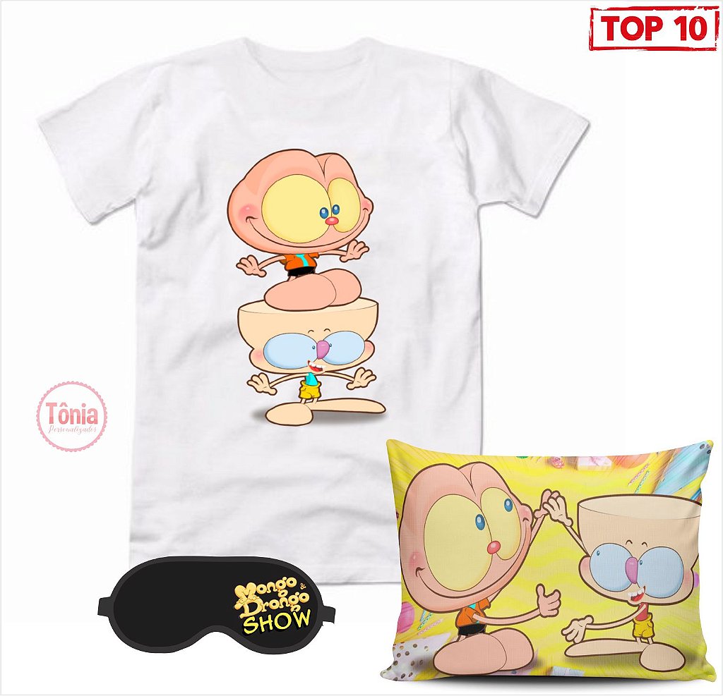 camiseta mongo e drongo