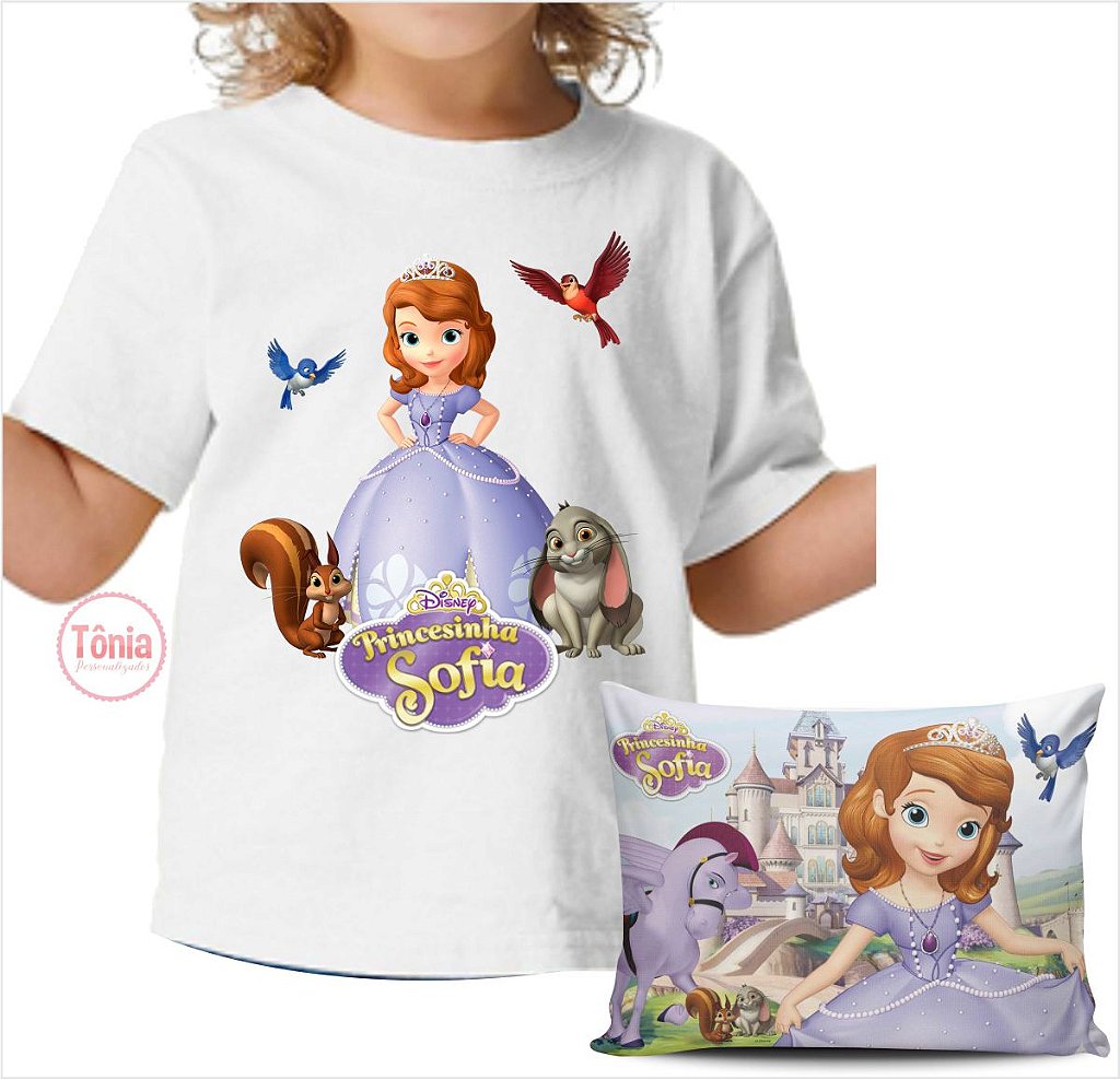 Conjunto Personalizado Princesa Sofia infantil