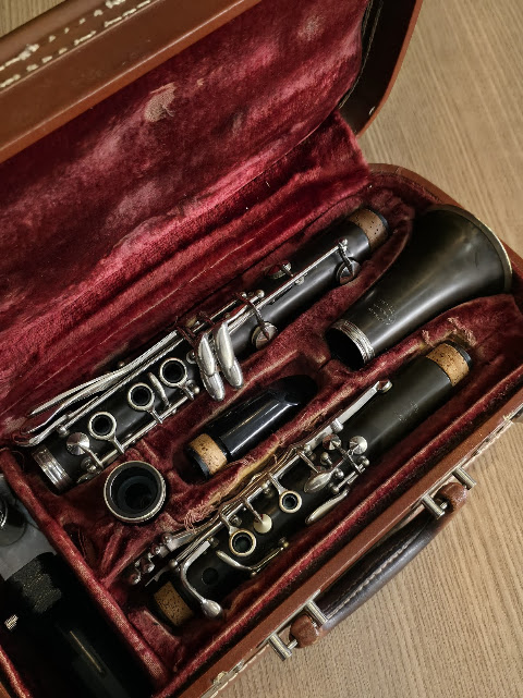 Clarinete Evette & Schaeffer - hard rubber (NO ESTADO) #11189