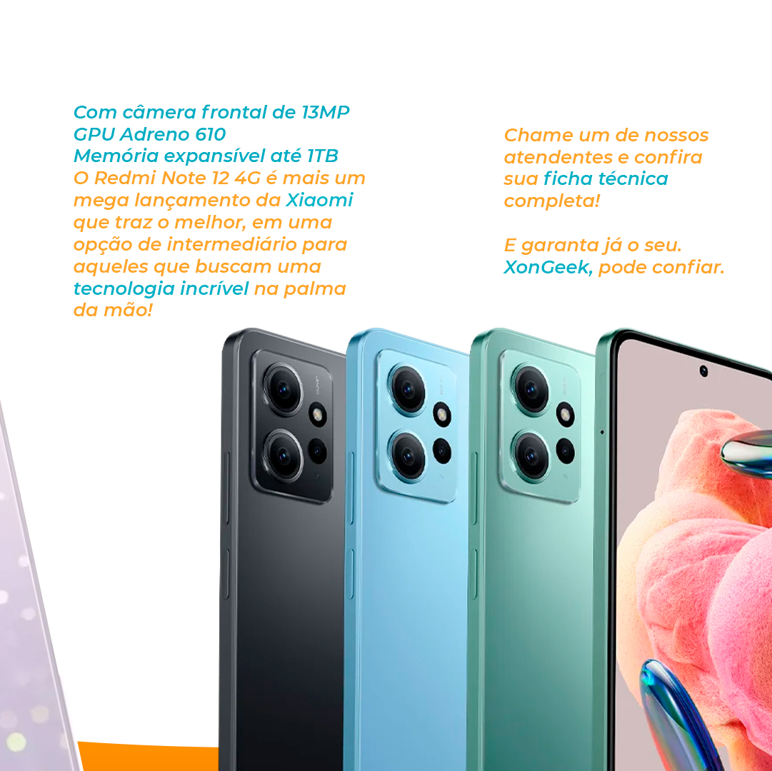 TODOS Xiaomi Redmi NOTE 12! Qual a melhor OPÇÃO para COMPRAR em