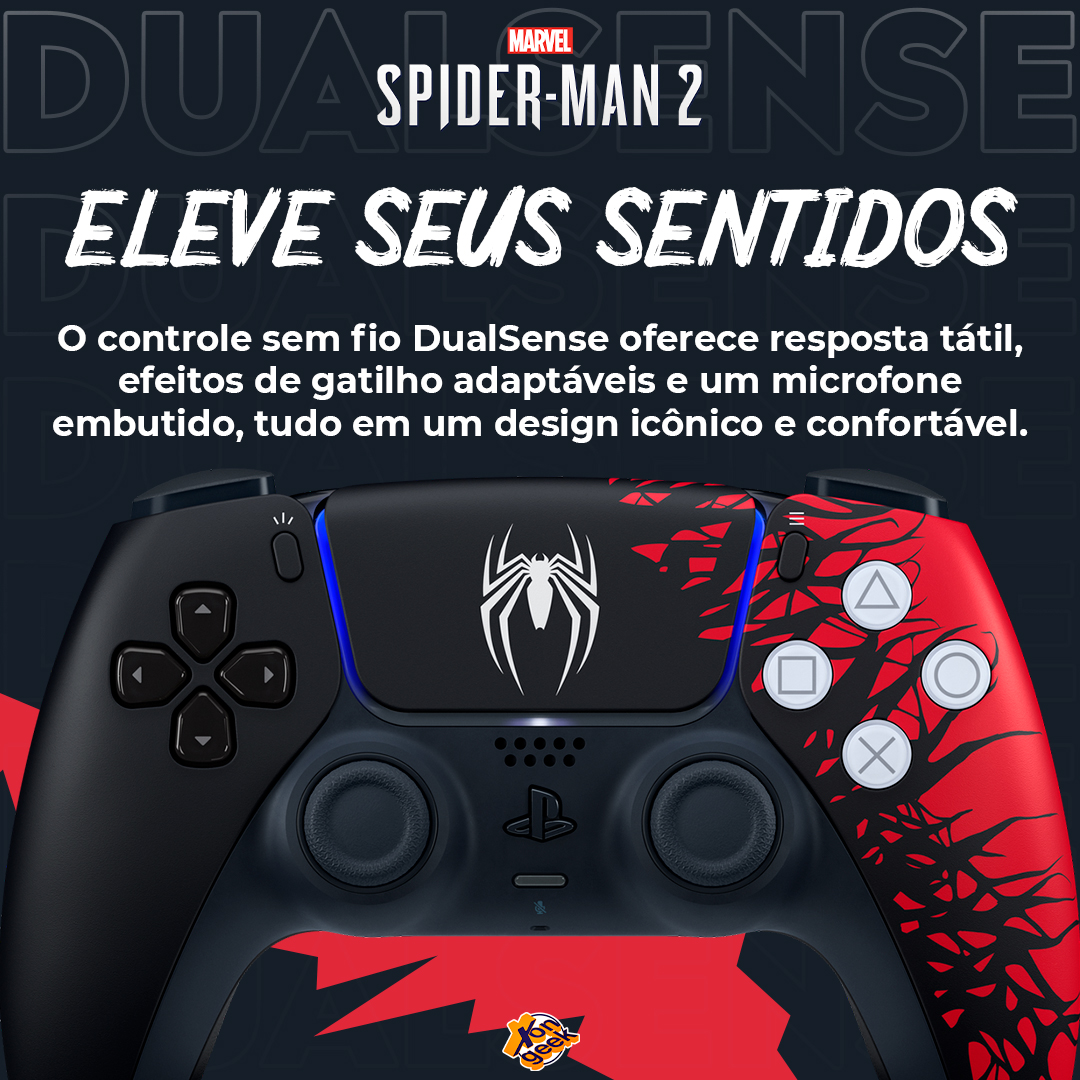 Playstation 5 Edição Limitada Spider-man 2 + Controle E Jogo