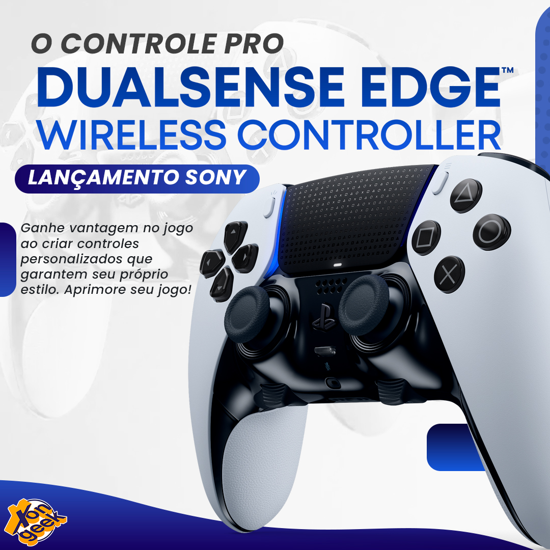 O NOVO DUALSENSE EDGE da PlayStation 5 - o comando PRO! 