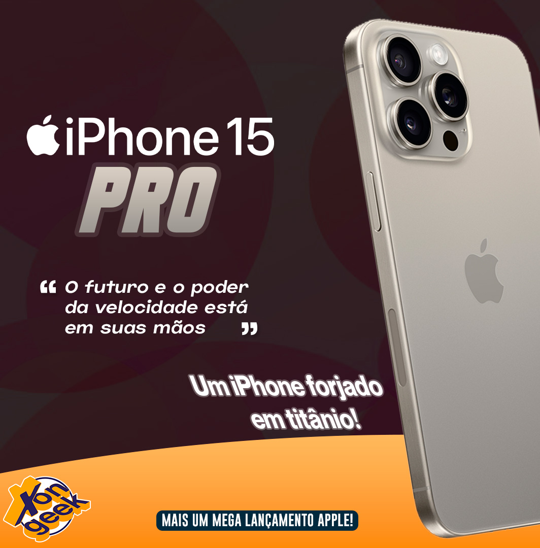 iPhone 15 Pro 256gb, Câmera de 48Mp, 5G e-Sim, Titânio iPhone 15 Pro 256gb, Câmera de 48Mp, 5G e-Sim, Titânio