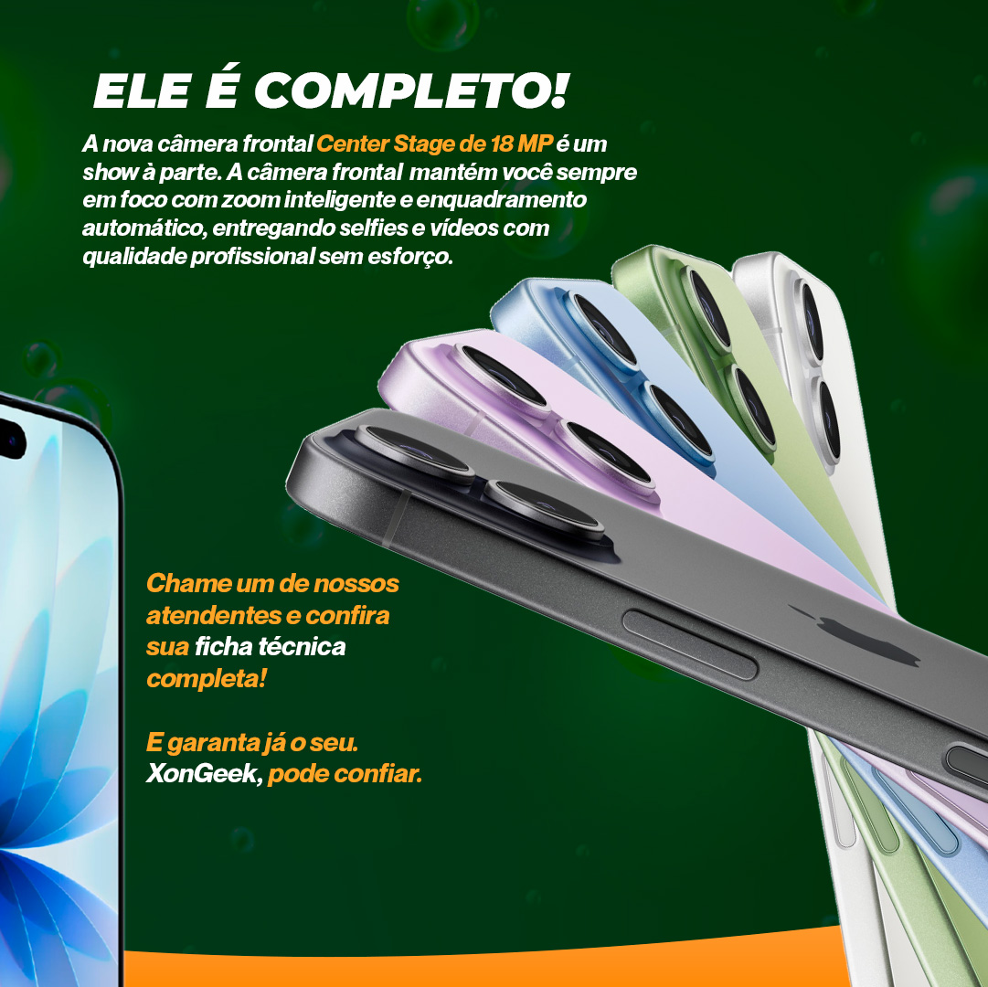 Smartphone iPhone 17 256GB, Câmera de 48Mp, Sálvia - Apple