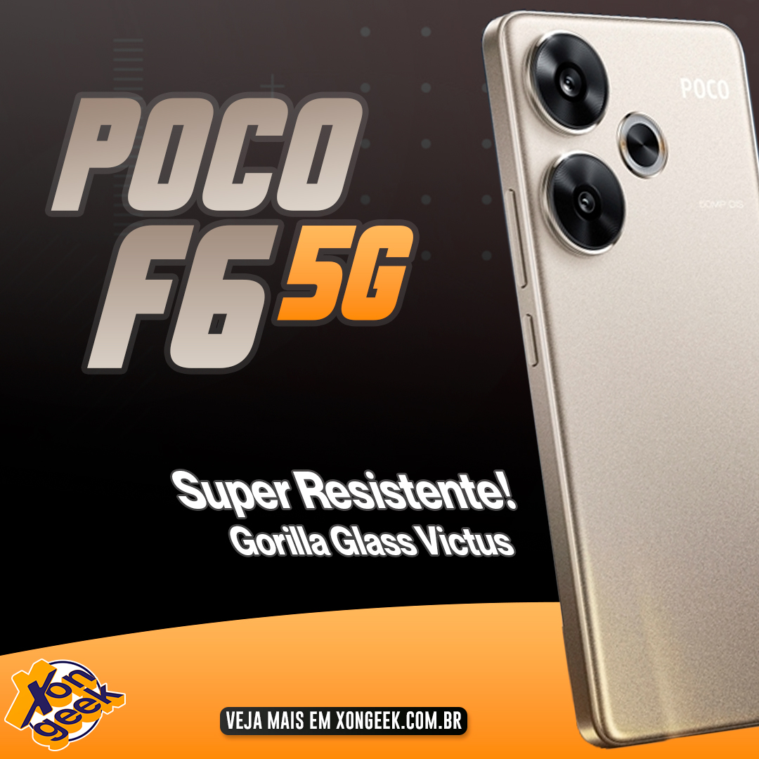 Smartphone Poco F6 5G, 120Hz, 50Mp, Gorilla Glass Victus