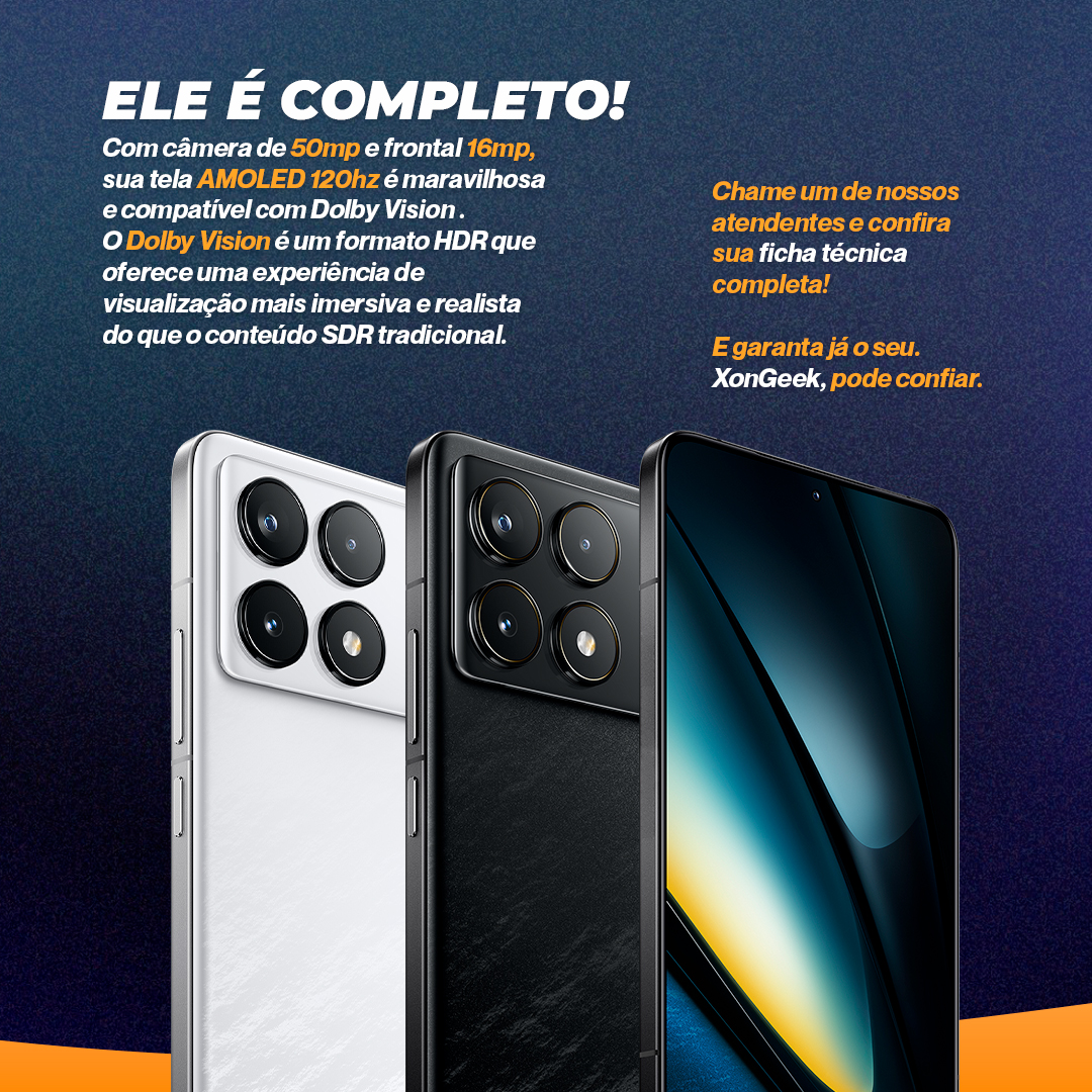 Poco F6 Pro 5G 256GB/12GB RAM, 120Hz, 50Mp, Grava 8K, Global Poco F6 Pro 5G 256GB/12GB RAM, 120Hz, 50Mp, Grava 8K, Global