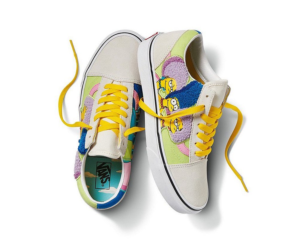 tenis vans simpsons