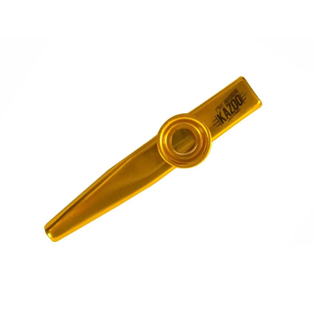 Kazoo em metal Dourado Elite - AudioDriver Instrumentos Musicais e