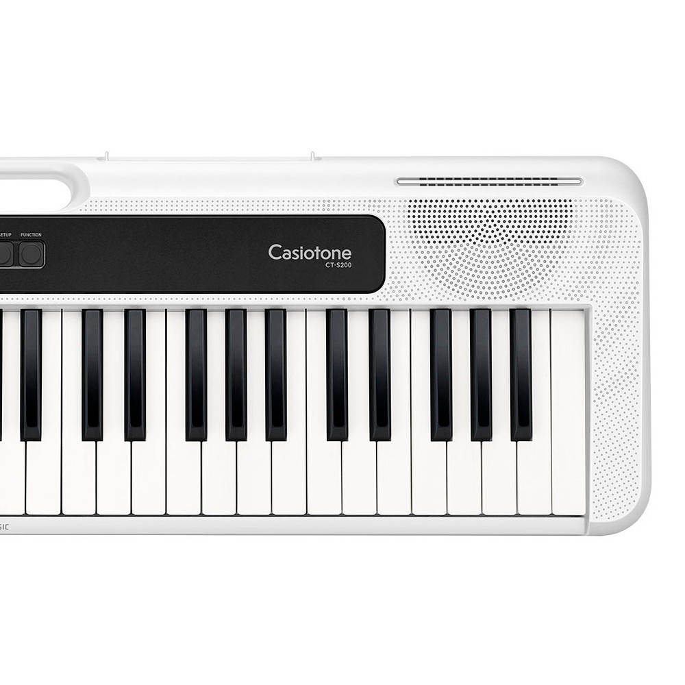 Teclado 61 Teclas Casio Casiotone CT-S200WE Branco - AudioDriver