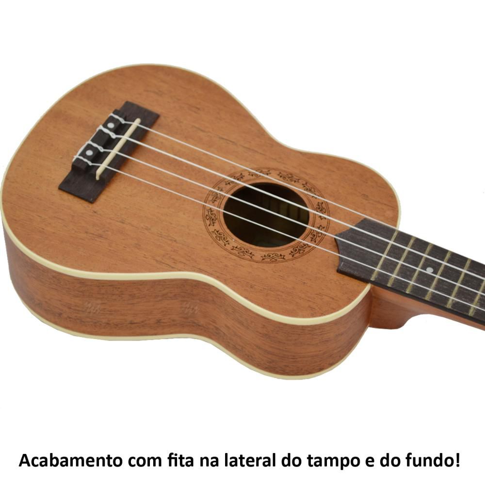 Ukulele Soprano PHX UKP-21 Natural - AudioDriver Instrumentos