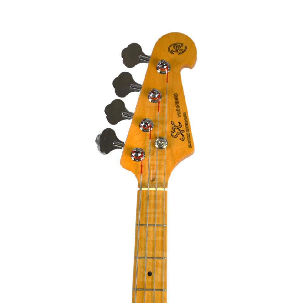 Baixo 4 Cordas Precision SX SPB57+ 3 Tone Sunburst com Bag