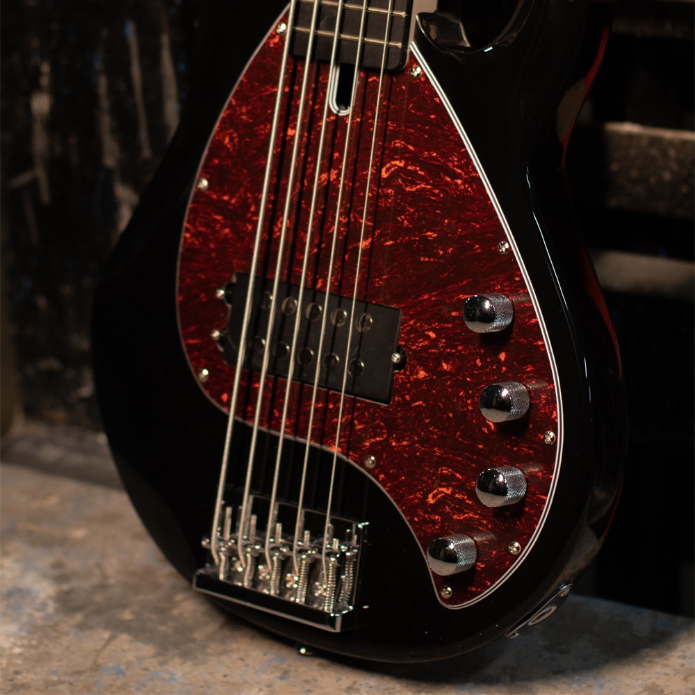 Baixo 5 Cordas Estilo Music Man PHX MSR-5 BK Sunset Black