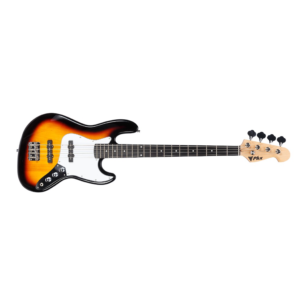 Baixo 4 Cordas - Jazz Bass - PHX JB 3TS - 3 Tone Sunburst
