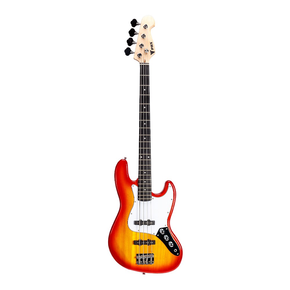 Baixo 4 Cordas - Jazz Bass - PHX JB CS - Cherry Sunburst