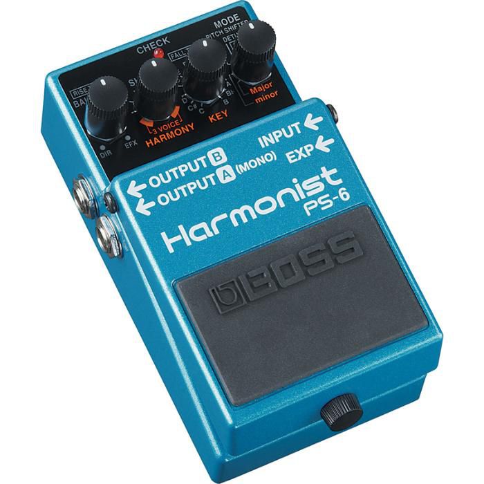 Pedal Harmonist PS-6 Para Guitarra - Boss - AudioDriver
