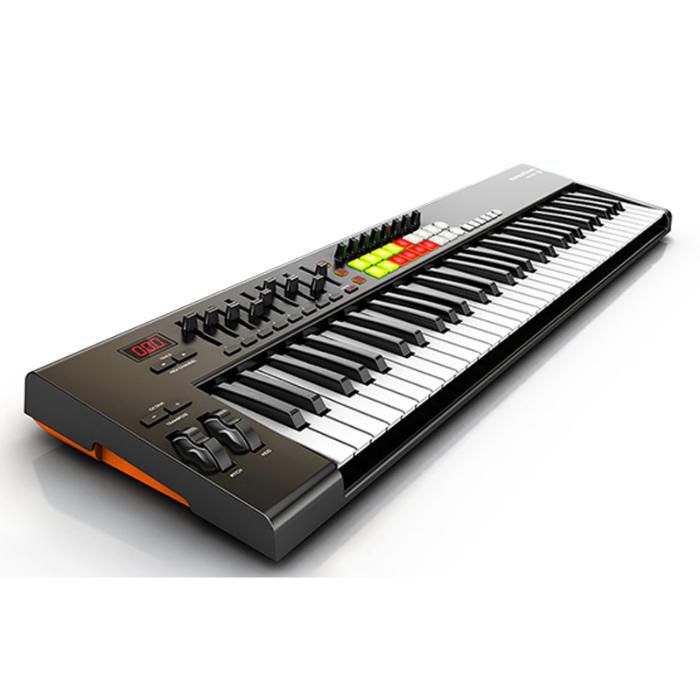 Teclado Controlador Launchkey 61 Midi USB 61 teclas Ação Semi