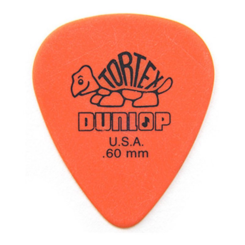Palheta Tortex 0,60 mm Laranja - Dunlop 2294 - AudioDriver