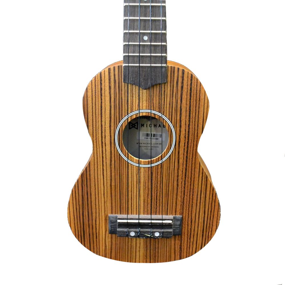 Ukulele Soprano MK21 ZB Zebrano - Michael - AudioDriver