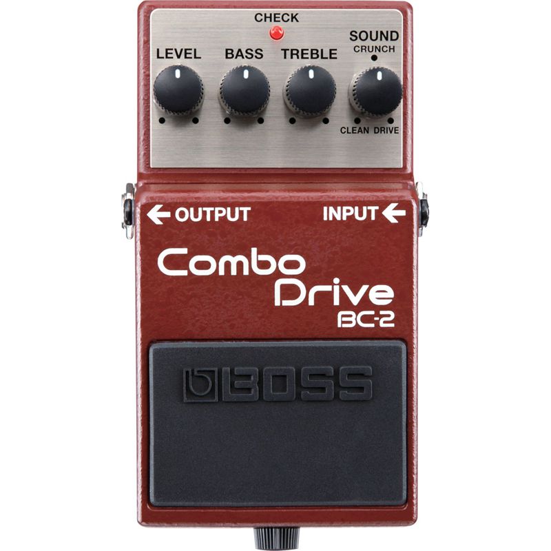 Pedal para Guitarra Combo Drive BC-2 - Boss - AudioDriver
