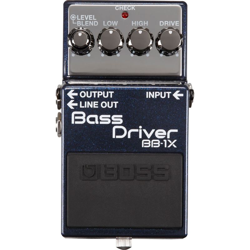 （美品）BOSS BB-1X Bass D Pedal Driver para Baixo Bass Driver Boss BB-1X - Edição Especial
