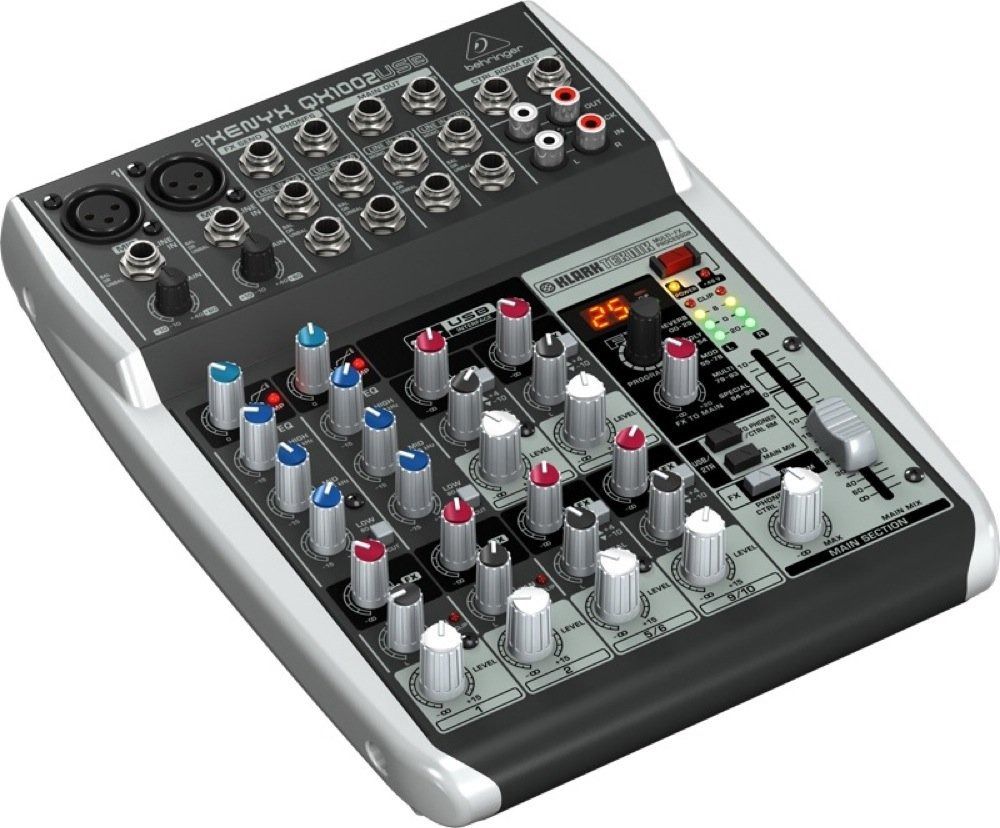 Behringer XENYX QX1002USB アナログミキサー Mixer Mesa de Som Xenyx QX1002USB - Behringer - AudioDriver