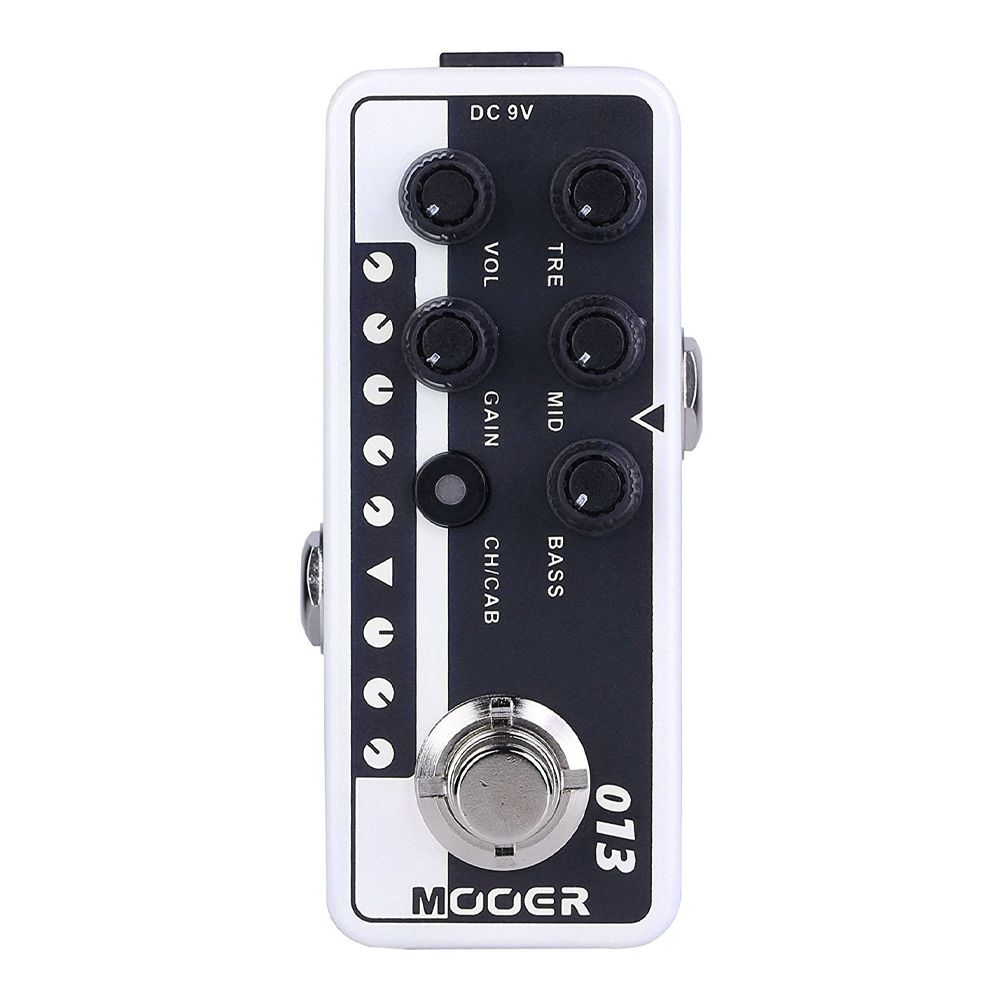 ギター Mooer Micro Preamp 013 matchless Pedal Preamp Simulador Mooer 013 Matchbox (Baseado no Matchless