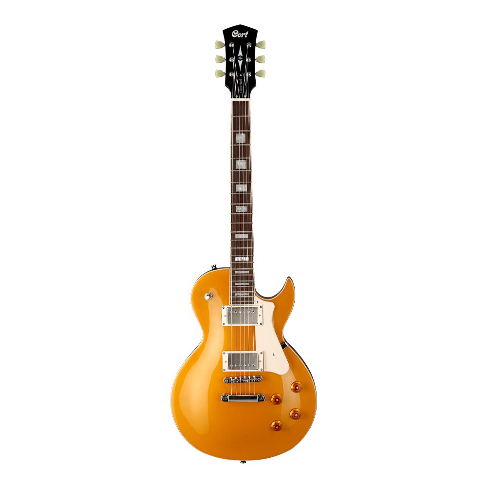 Guitarra Les Paul Braço Colado Cort CR200 Gold Top - AudioDriver