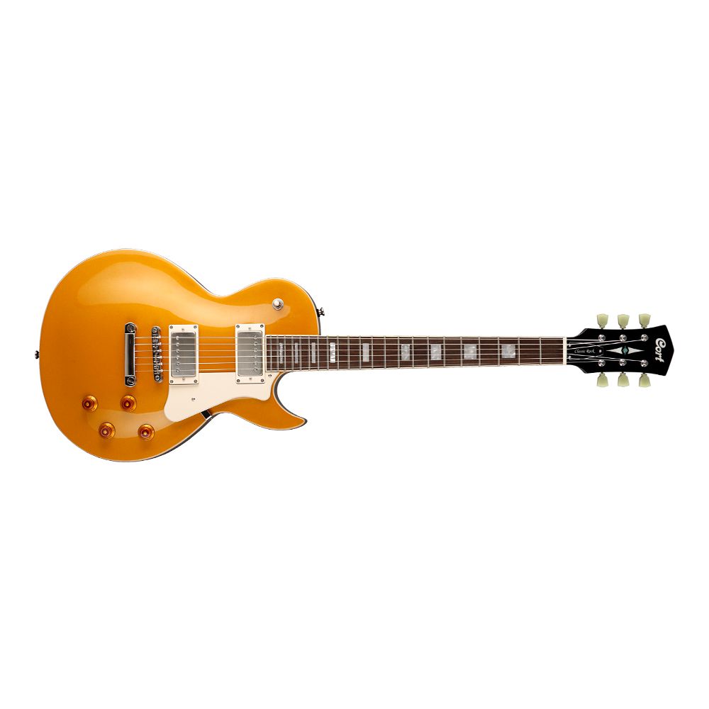 Guitarra Les Paul Braço Colado Cort CR200 Gold Top - AudioDriver