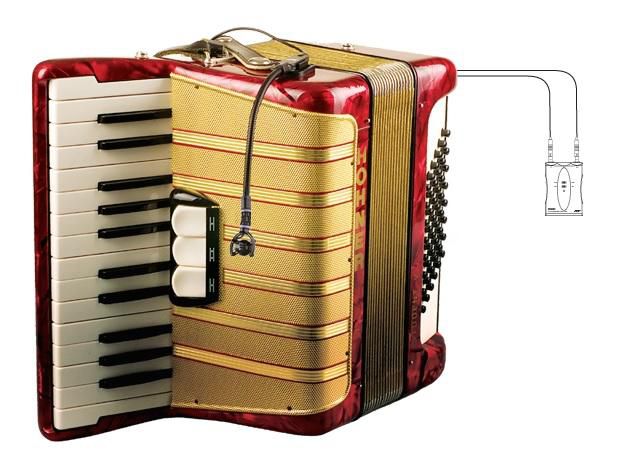 MICROFONE PARA ACORDEON XLR CX-516W - JTS - AudioDriver