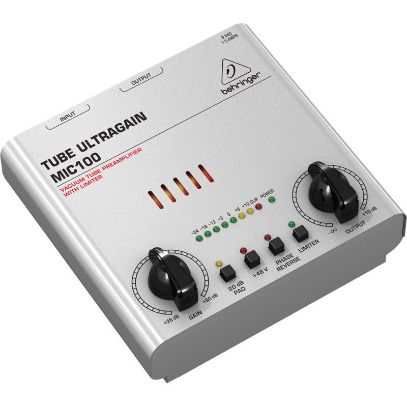 AMPLIFICADOR PARA MICROFONE - MIC100 - BEHRINGER - AudioDriver