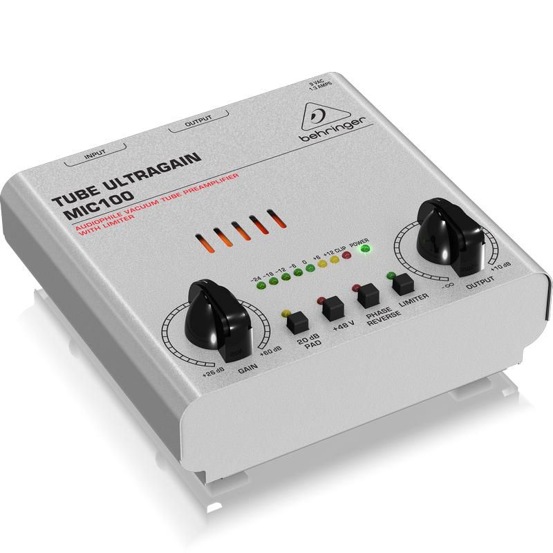 AMPLIFICADOR PARA MICROFONE - MIC100 - BEHRINGER - AudioDriver