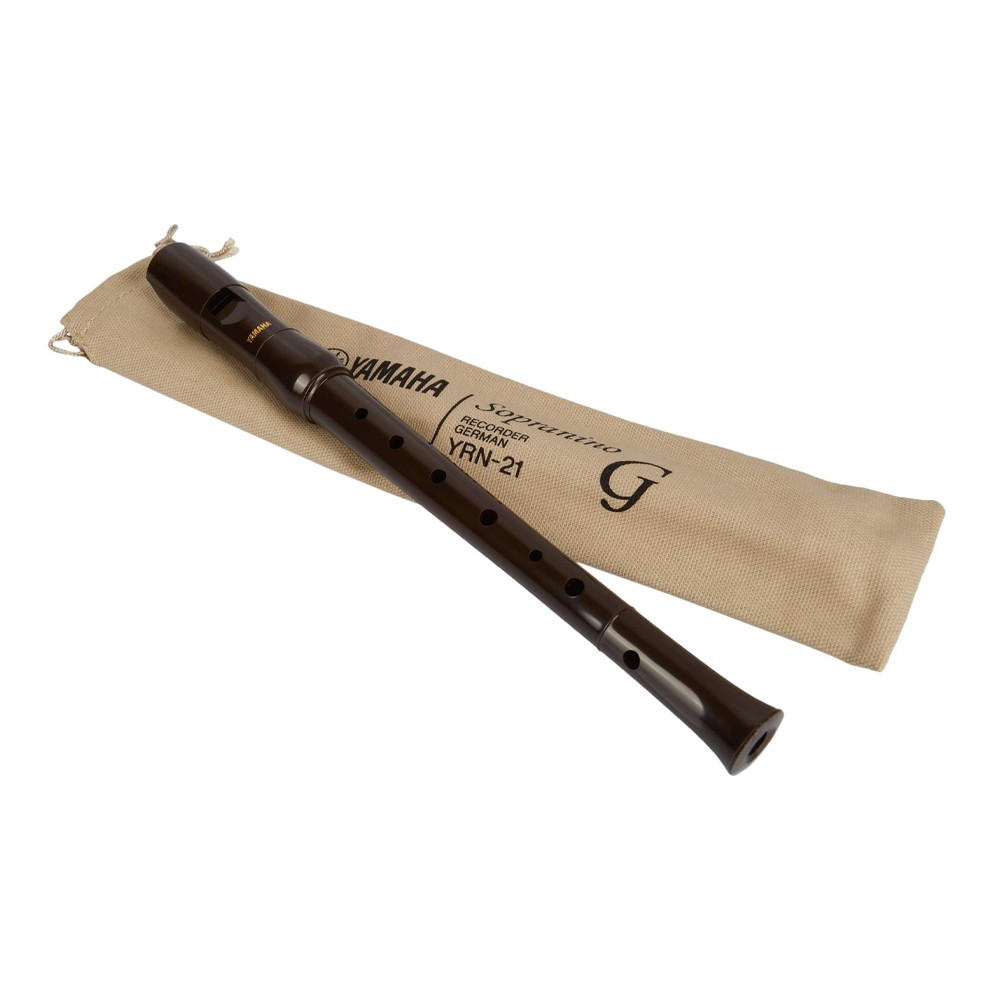 Flauta Doce Sopranino Germânica Yamaha YRN-21 - AudioDriver