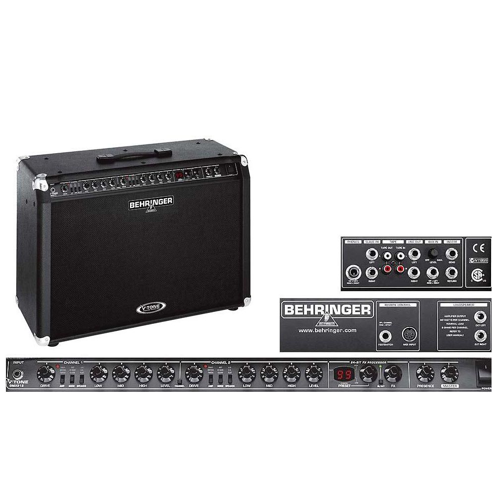 AMPLIFICADOR PARA GUITARRA GMX212 - BEHRINGER - AudioDriver