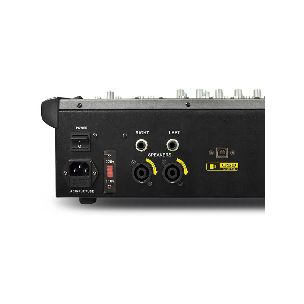 Mixer Mesa de Som Amplificada 12 Canais VZ-120 II MP3 USB BT SD