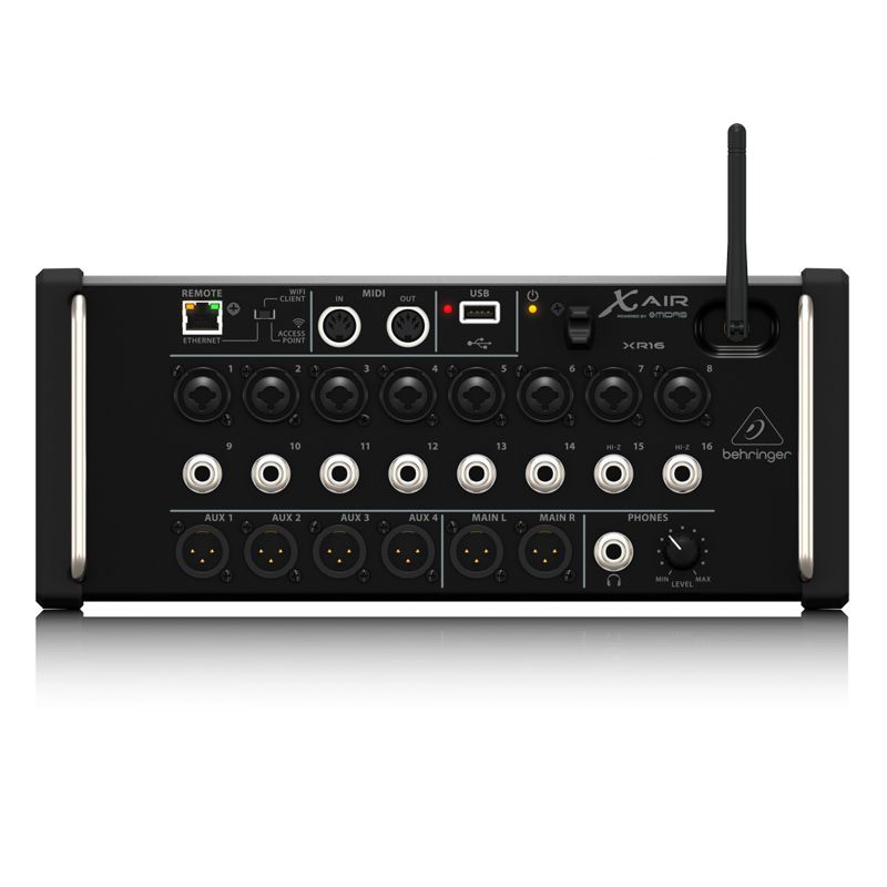 デジタルミキサー　Behringer X Air XR16 Mixer Digital X-air XR16 16in/6out - Behringer - AudioDriver