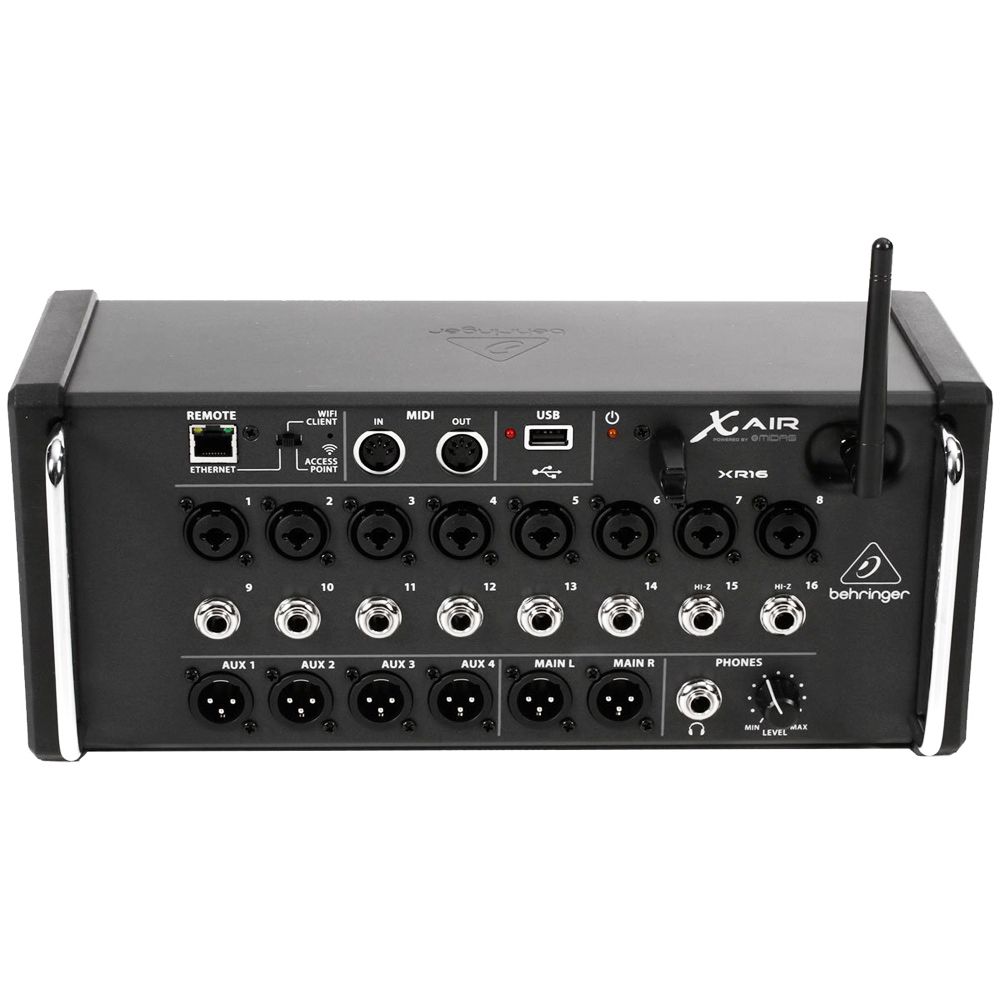Mixer Digital X-air XR16 16in/6out - Behringer - AudioDriver
