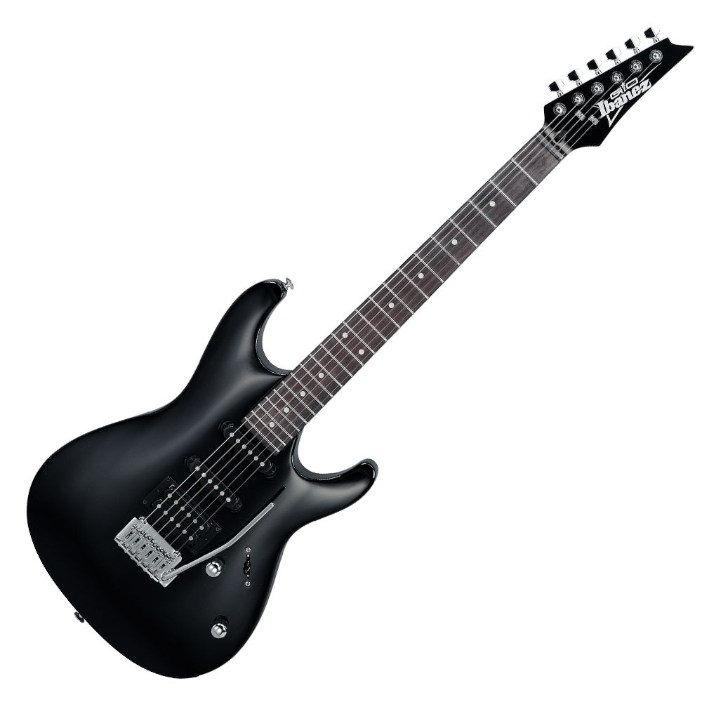 Guitarra Super Strato HSS Ibanez GSA60 BKN RG Gio Black Night