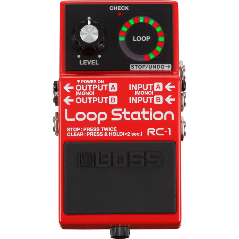 Pedal de Loop Station RC-1 - Boss - AudioDriver Instrumentos