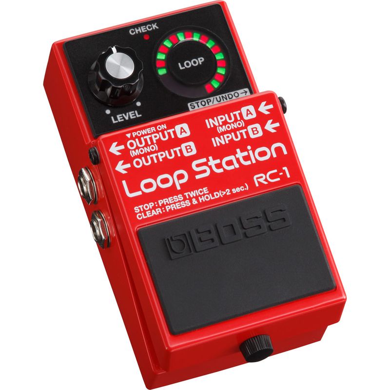 Pedal de Loop Station RC-1 - Boss - AudioDriver Instrumentos