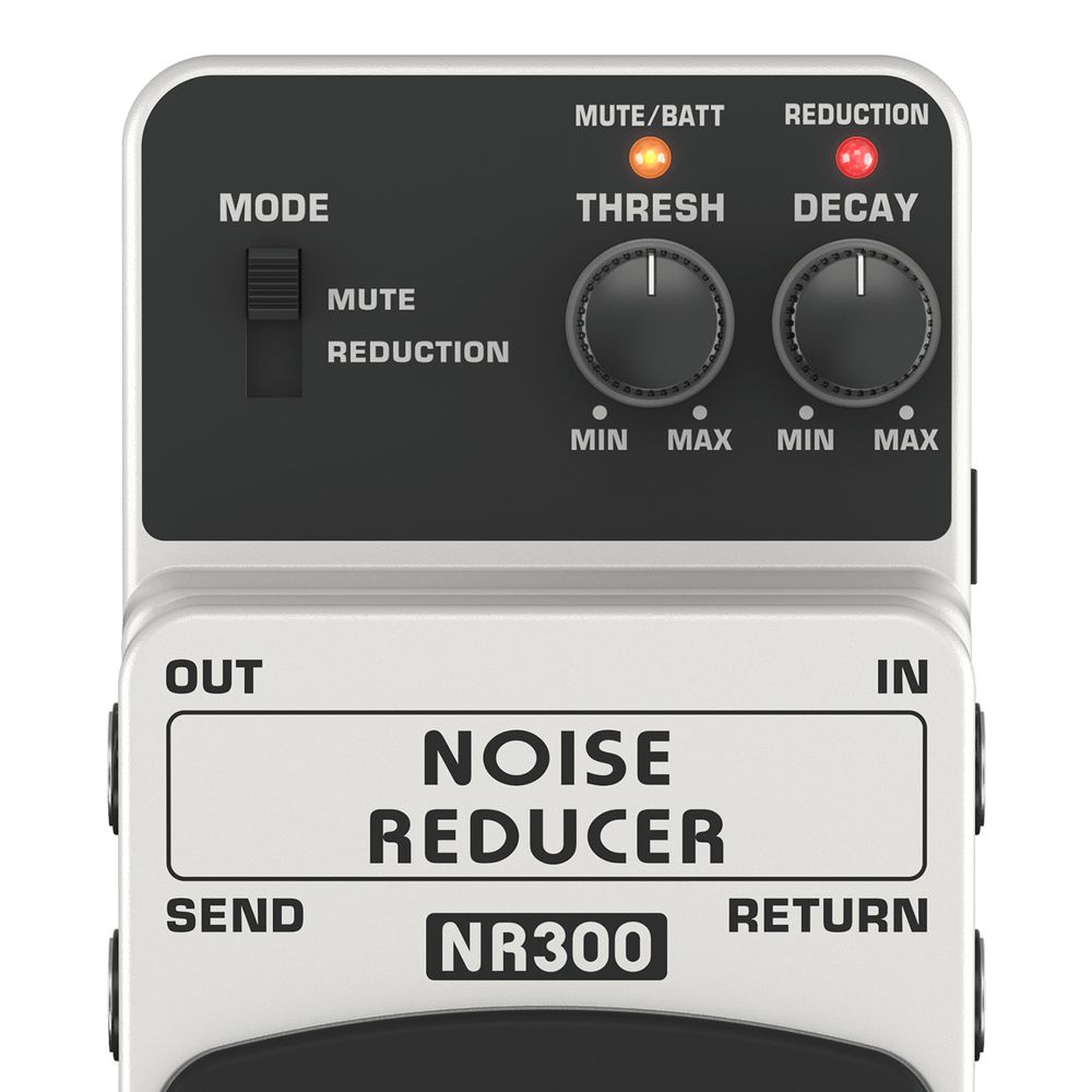 Pedal Redutor de Ruídos para Guitarra Behringer NR300 Noise