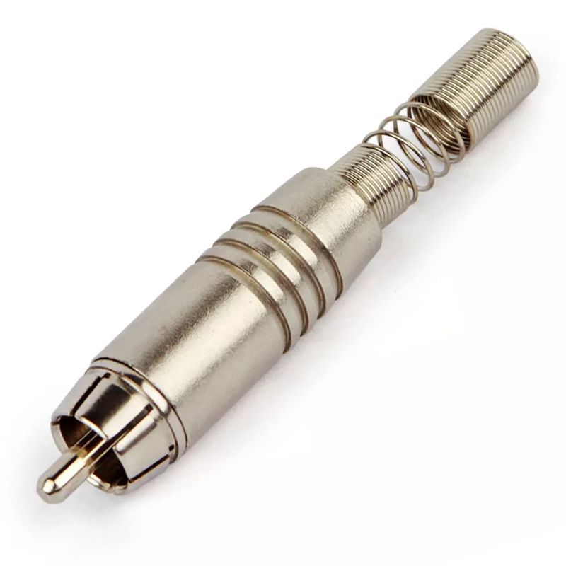 アンプ RCA 6J7G Conector RCA para Audio/Video Mod RCA Ninja Jateado - Santo Angelo