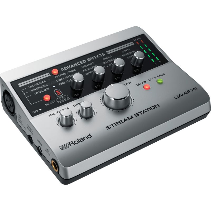 Interface de Audio/Midi USB Para Instrumentos Microfone e Gamer UA