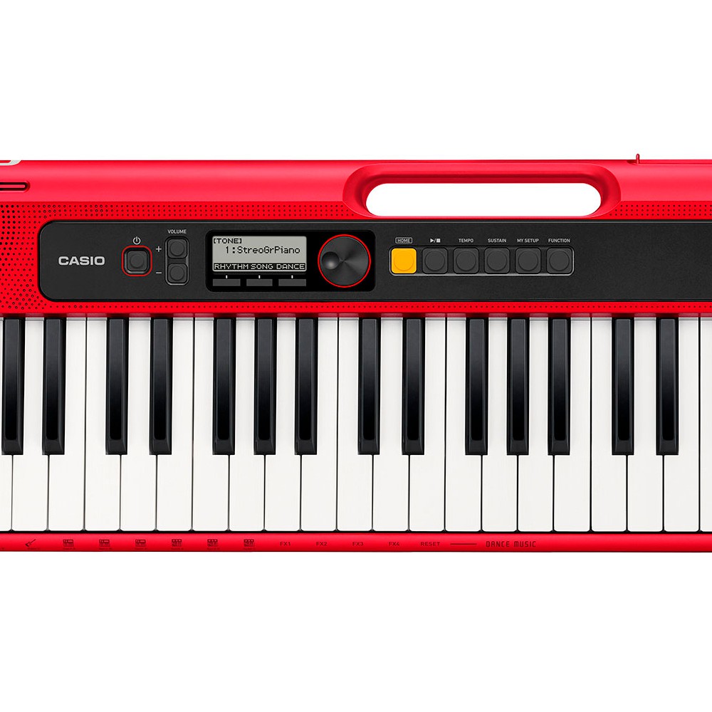 Teclado 61 Teclas Casio Casiotone CT-S200RD Vermelho - AudioDriver